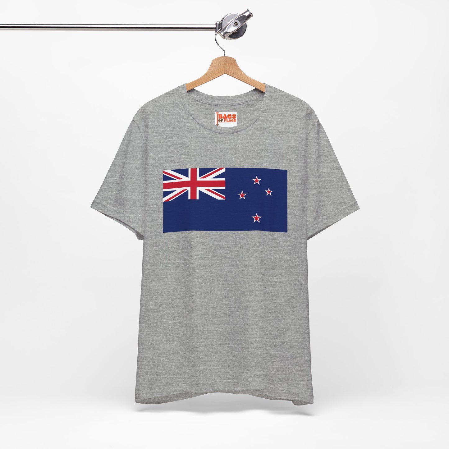 New Zealand Flag on T-shirt