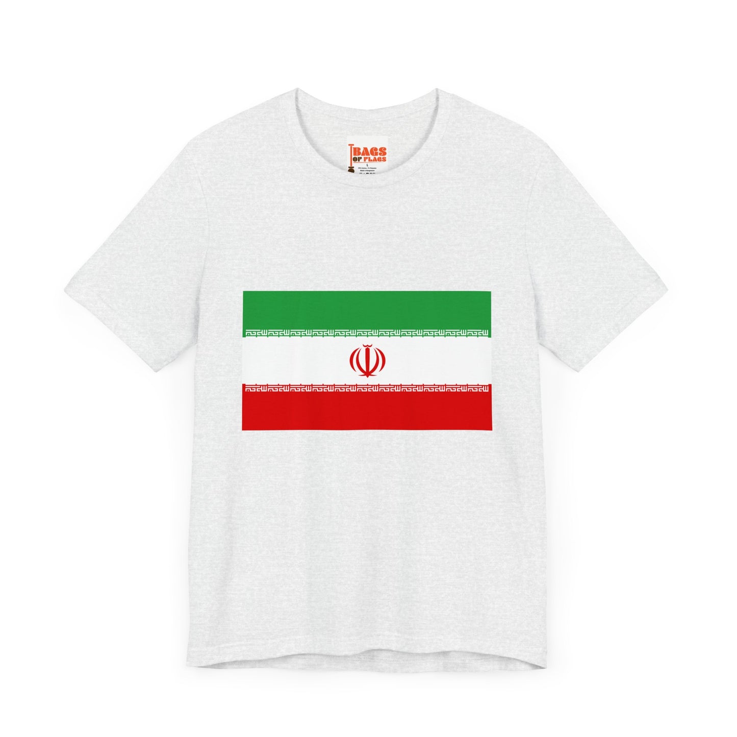 Iran Flag on T-shirt