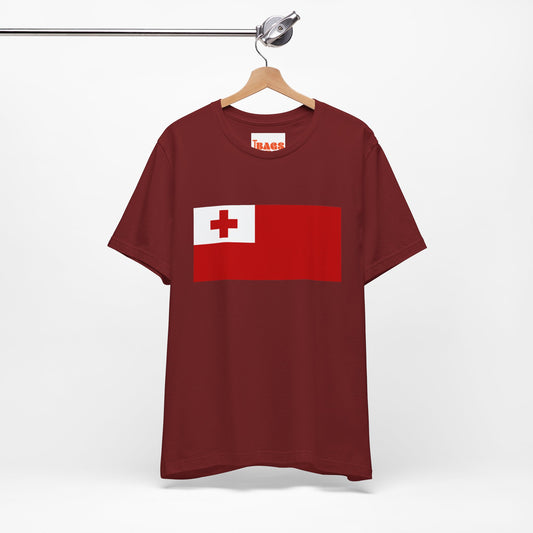 Tonga Flag on T-shirt