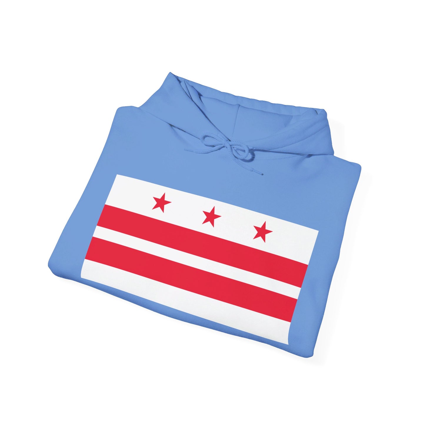 District of Columbia Flag Hoodies