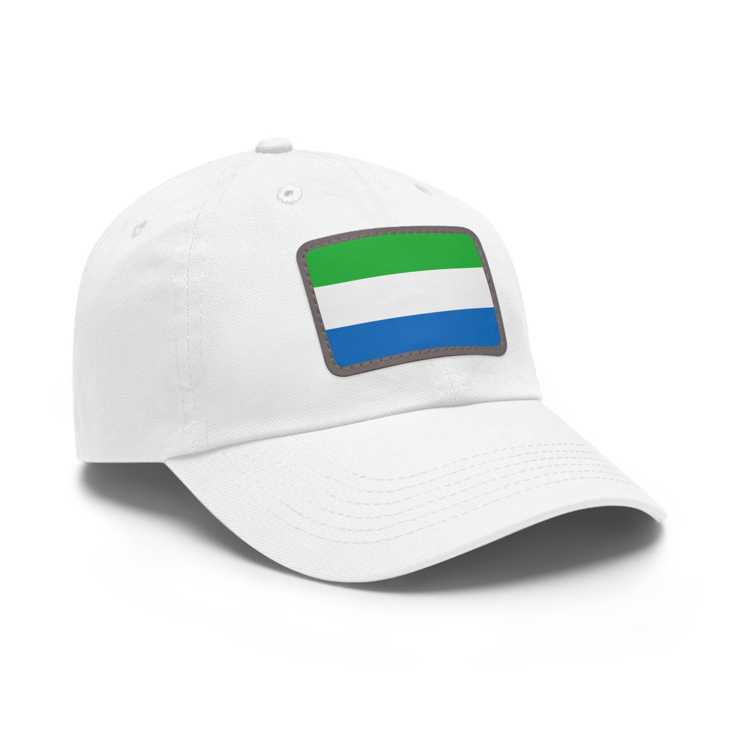 Sierra Leone Leather Patch Hat