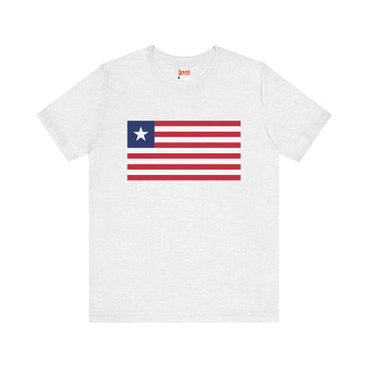 Liberia Flag on T-shirt