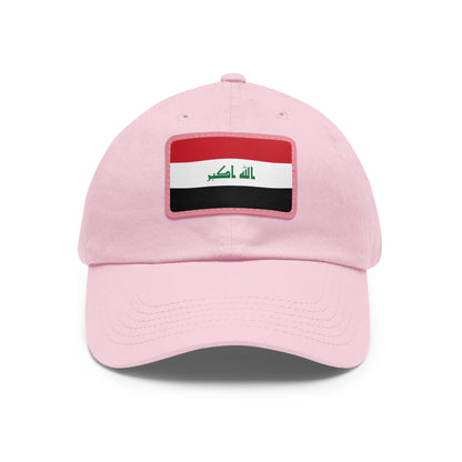 Iraq Leather Patch Hat
