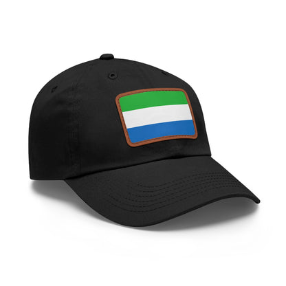 Sierra Leone Leather Patch Hat
