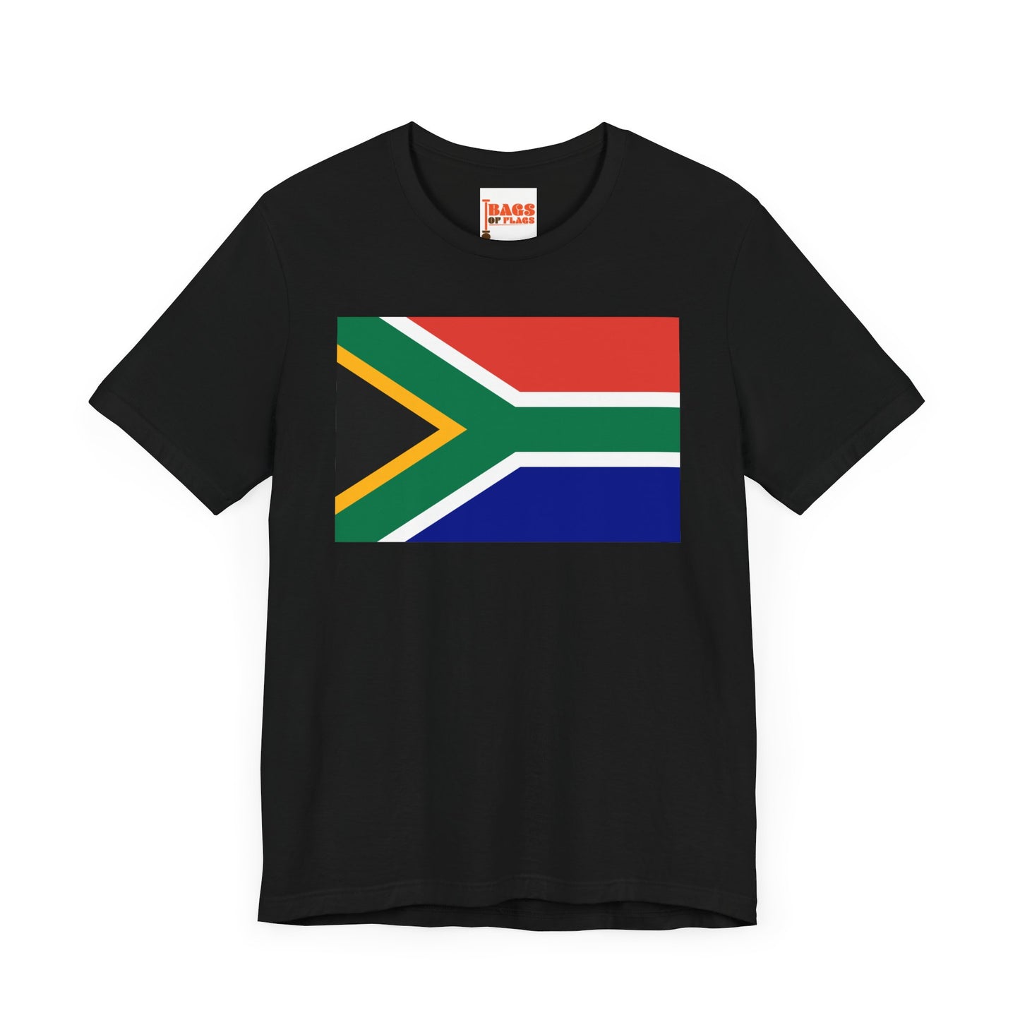 South Africa Flag on T-shirt