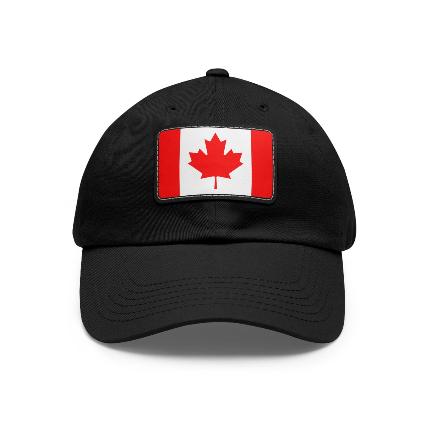 Canada Leather Patch Hat