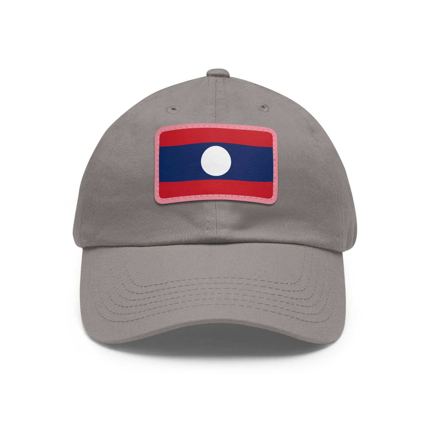 Laos Leather Patch Hat