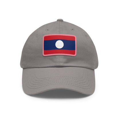 Laos Leather Patch Hat