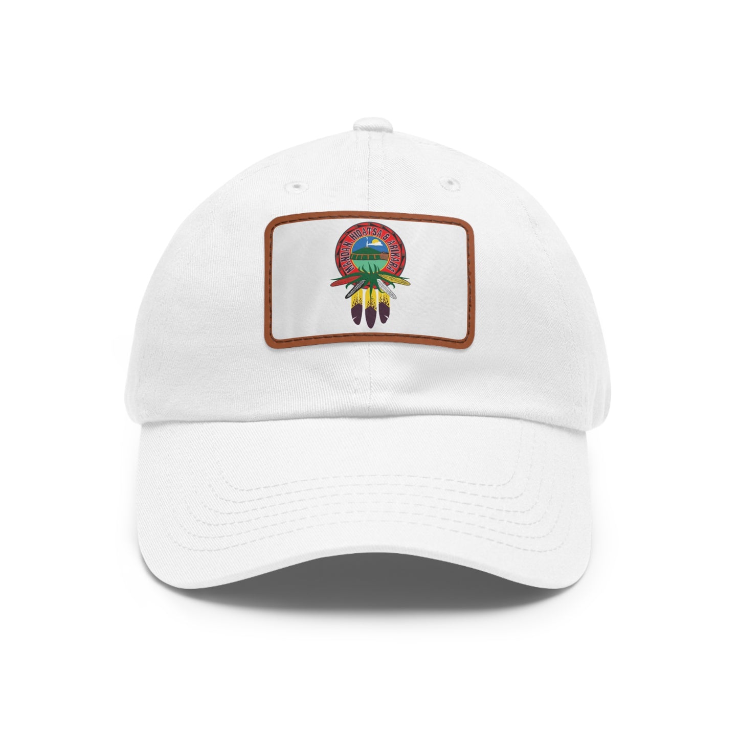 Mandan Leather Patch Hat