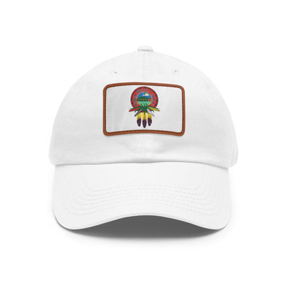 Arikara Leather Patch Hat