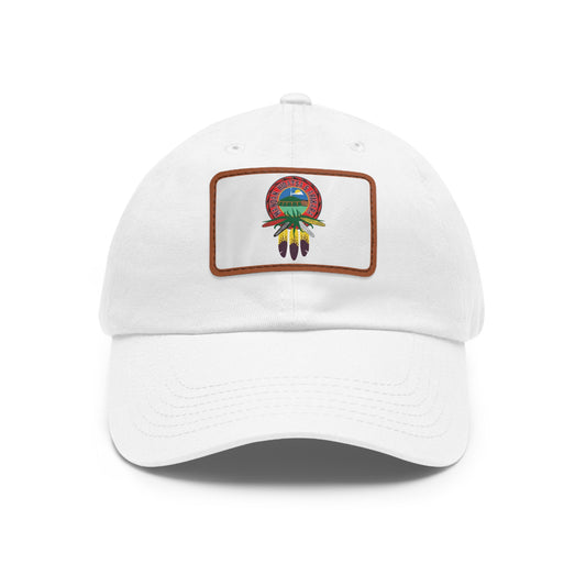 Arikara Leather Patch Hat