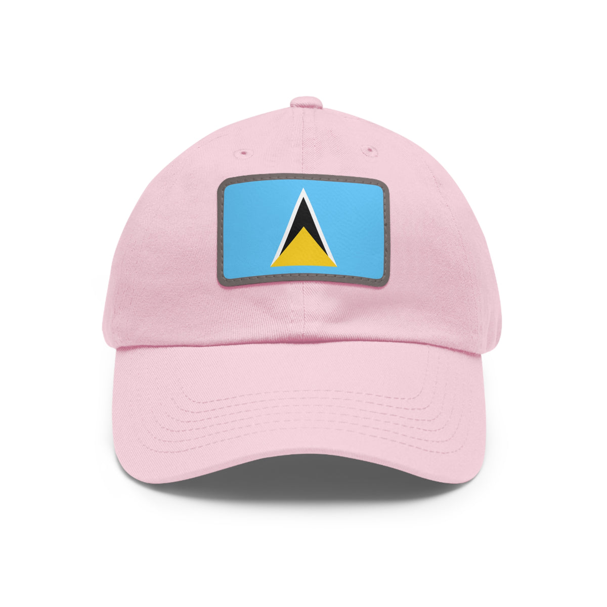 Saint Lucia Leather Patch Hat