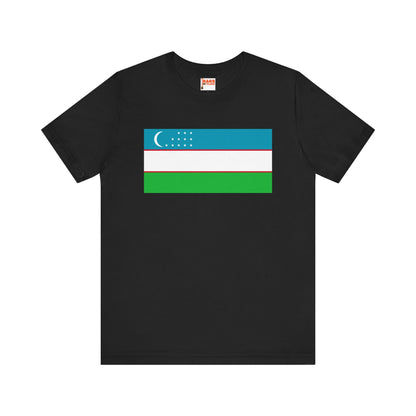 Uzbekistan Flag on T-shirt
