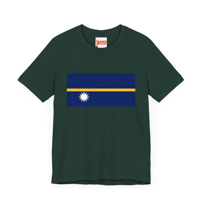 Nauru Flag on T-shirt