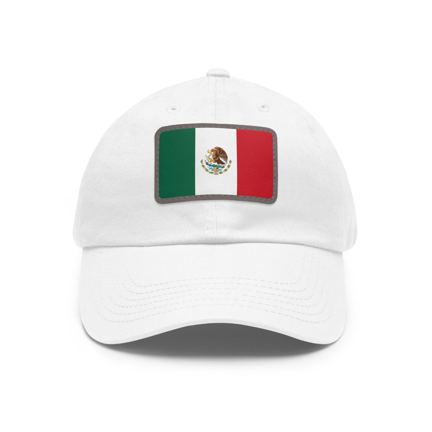 Mexico Leather Patch Hat