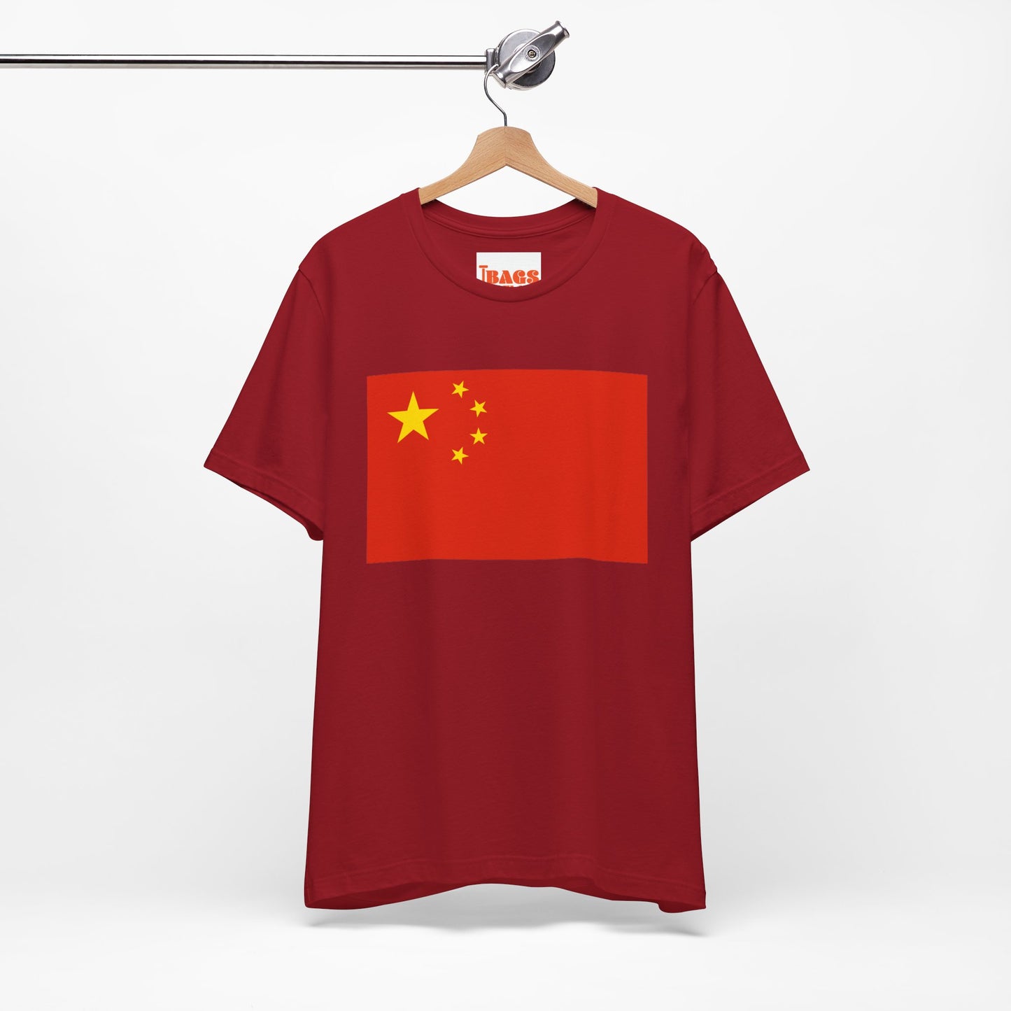 China Flag on T-shirt