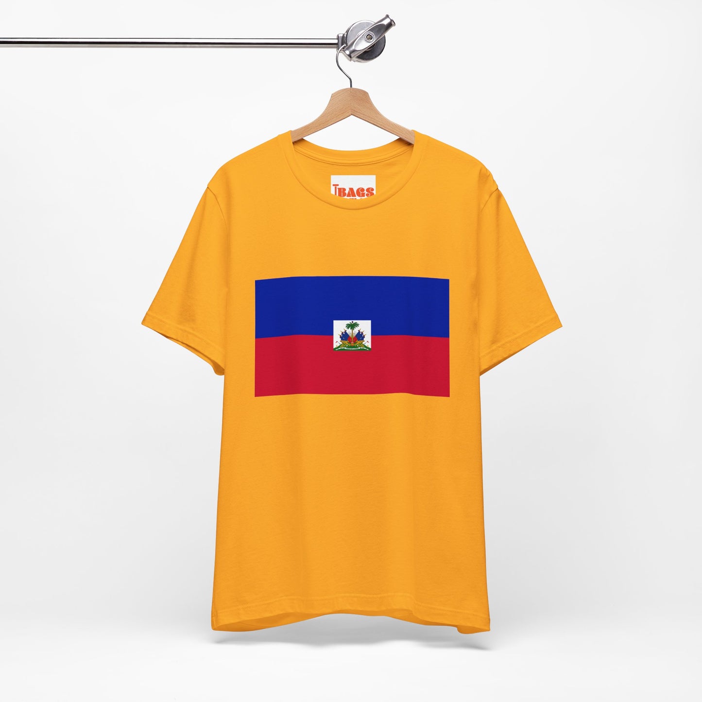 Haiti Flag on T-shirt