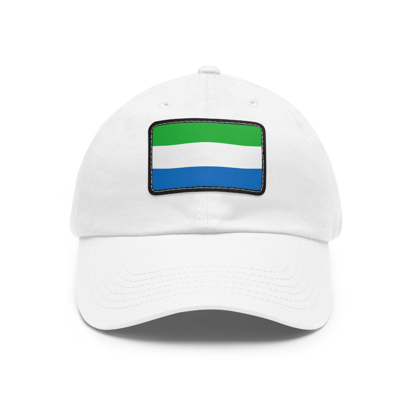 Sierra Leone Leather Patch Hat