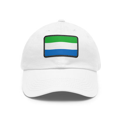 Sierra Leone Leather Patch Hat