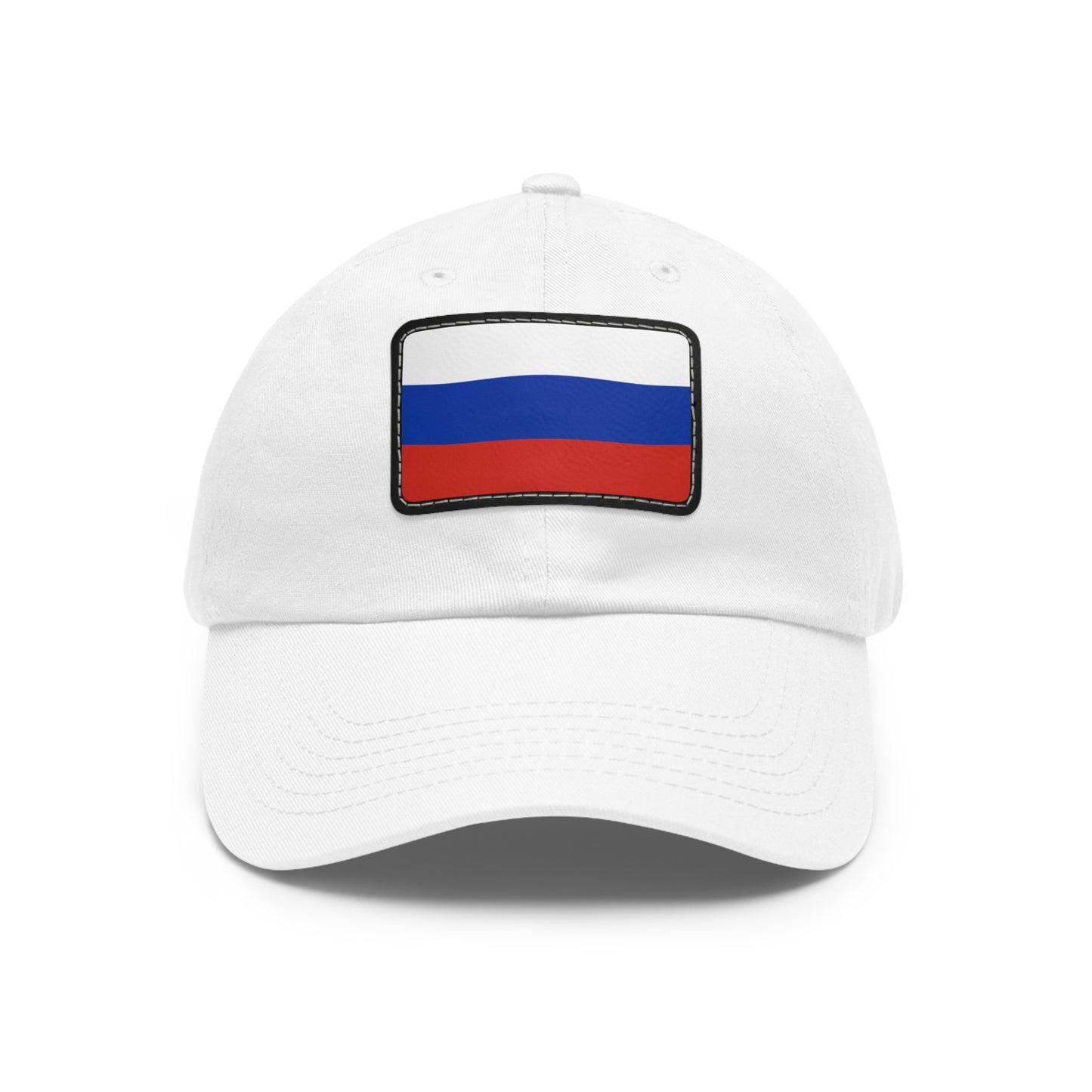 Russia Leather Patch Hat