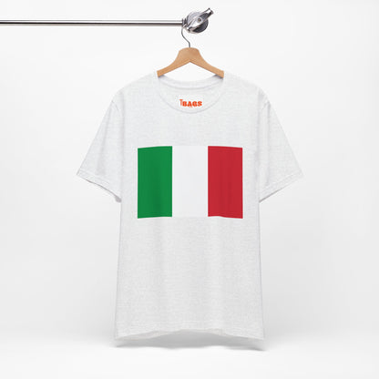 Italy Flag on T-shirt