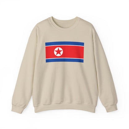 North Korea Flag Sweatshirt