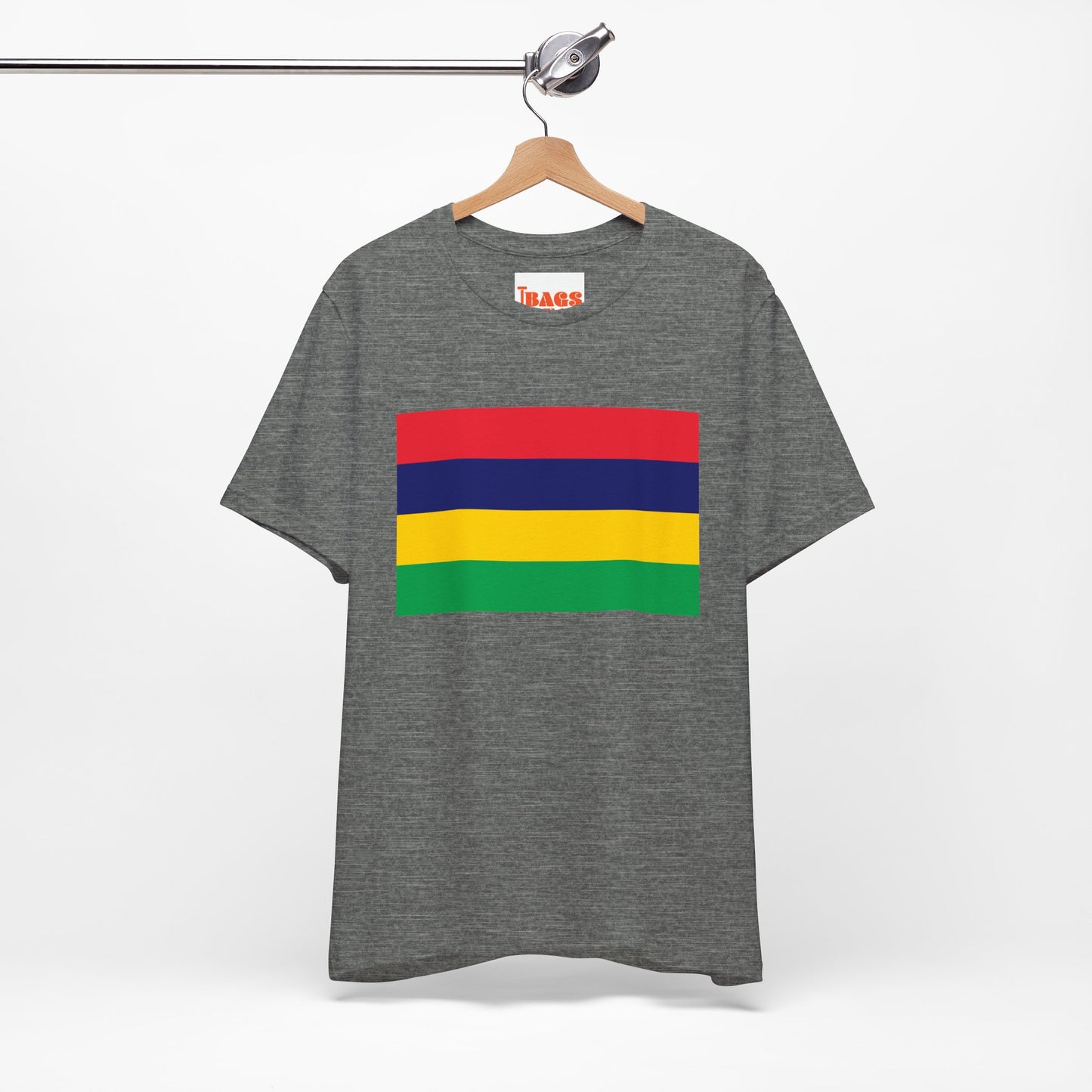 Mauritius Flag on T-shirt