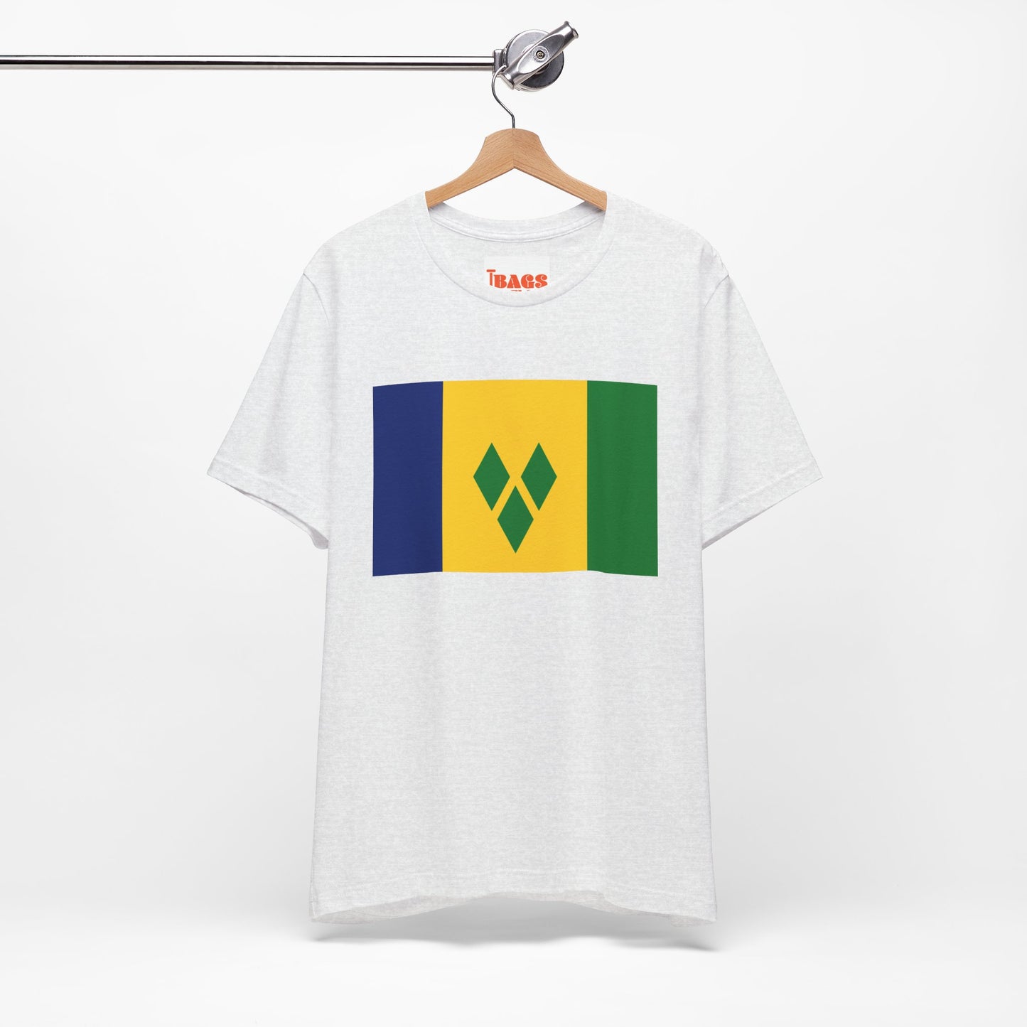 Saint Vincent and the Grenadines Flag on T-shirt