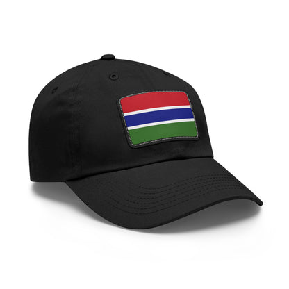The Gambia Leather Patch Hat