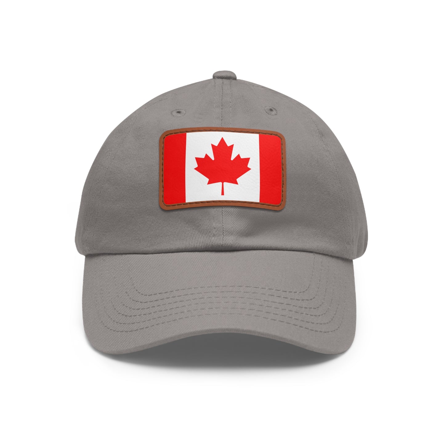 Canada Leather Patch Hat