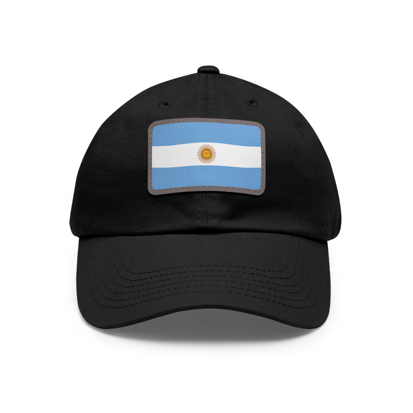 Argentina Leather Patch Hat