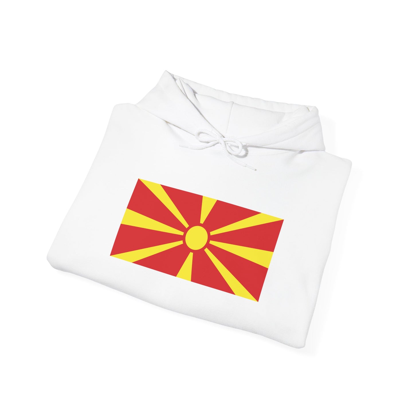 North Macedonia Flag Hoodies