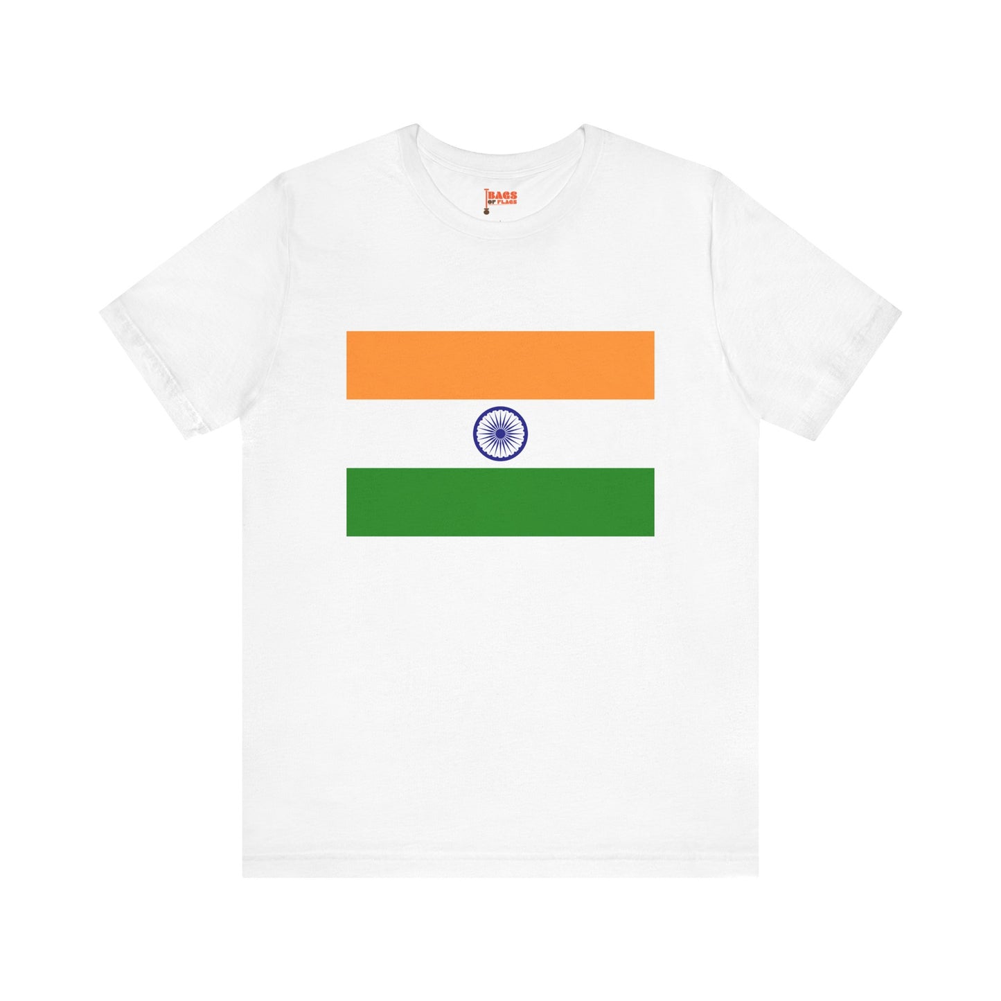 India Flag on T-shirt