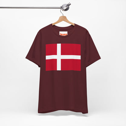 Denmark Flag on T-shirt