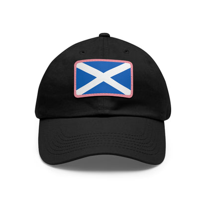 Scotland Leather Patch Hat