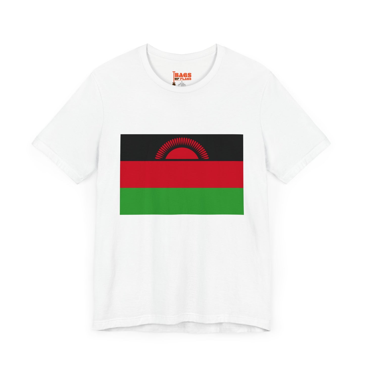 Malawi Flag on T-shirt