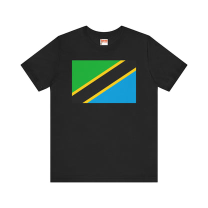 Tanzania Flag on T-shirt