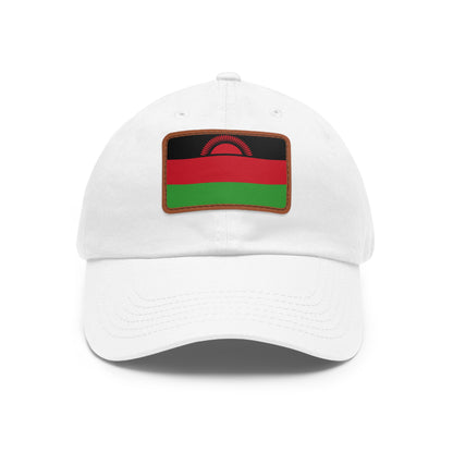 Malawi Leather Patch Hat