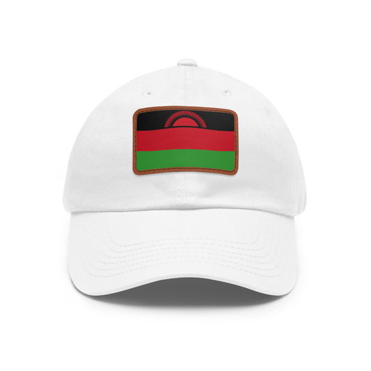 Malawi Leather Patch Hat