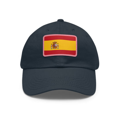 Spain Leather Patch Hat