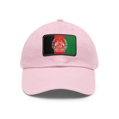 Afghanistan Leather Patch Hat