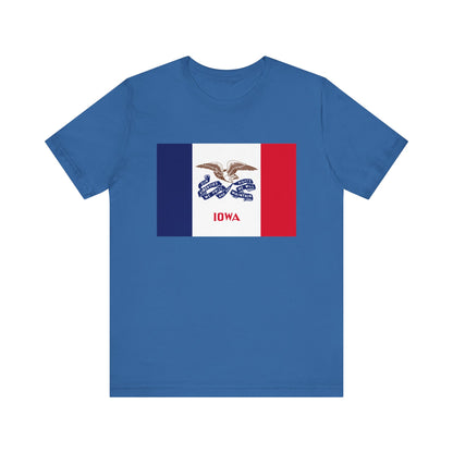 Iowa Flag T-shirts