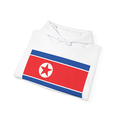 North Korea Flag on Hoodie