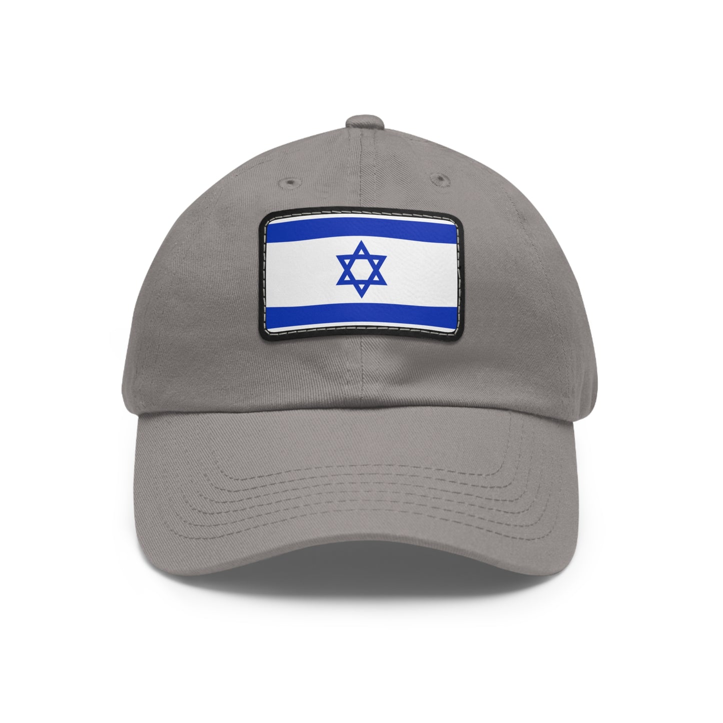Israel Leather Patch Hat