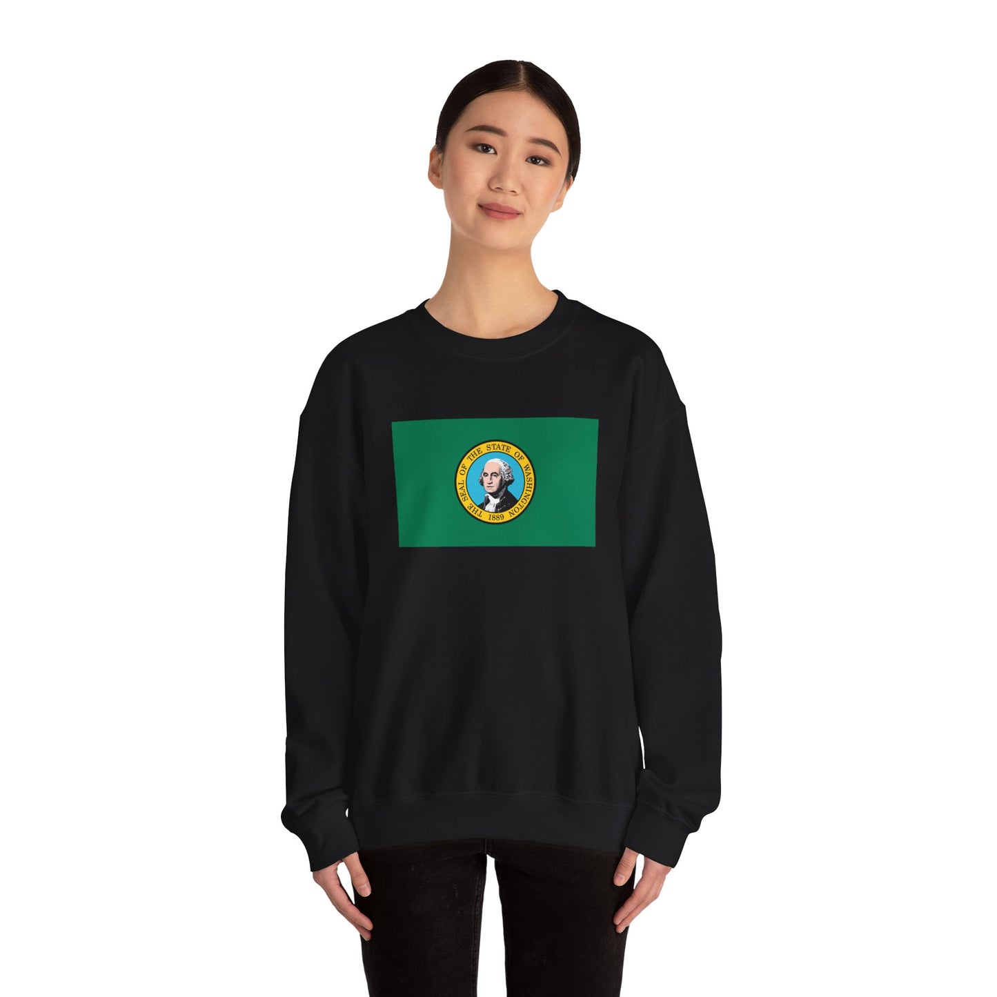 Washington Flag Sweatshirt