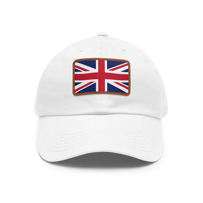 United Kingdom Leather Patch Hat