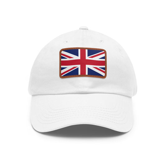 United Kingdom Leather Patch Hat