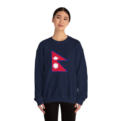 Nepal Flag Sweatshirt