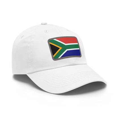 South Africa Leather Patch Hat