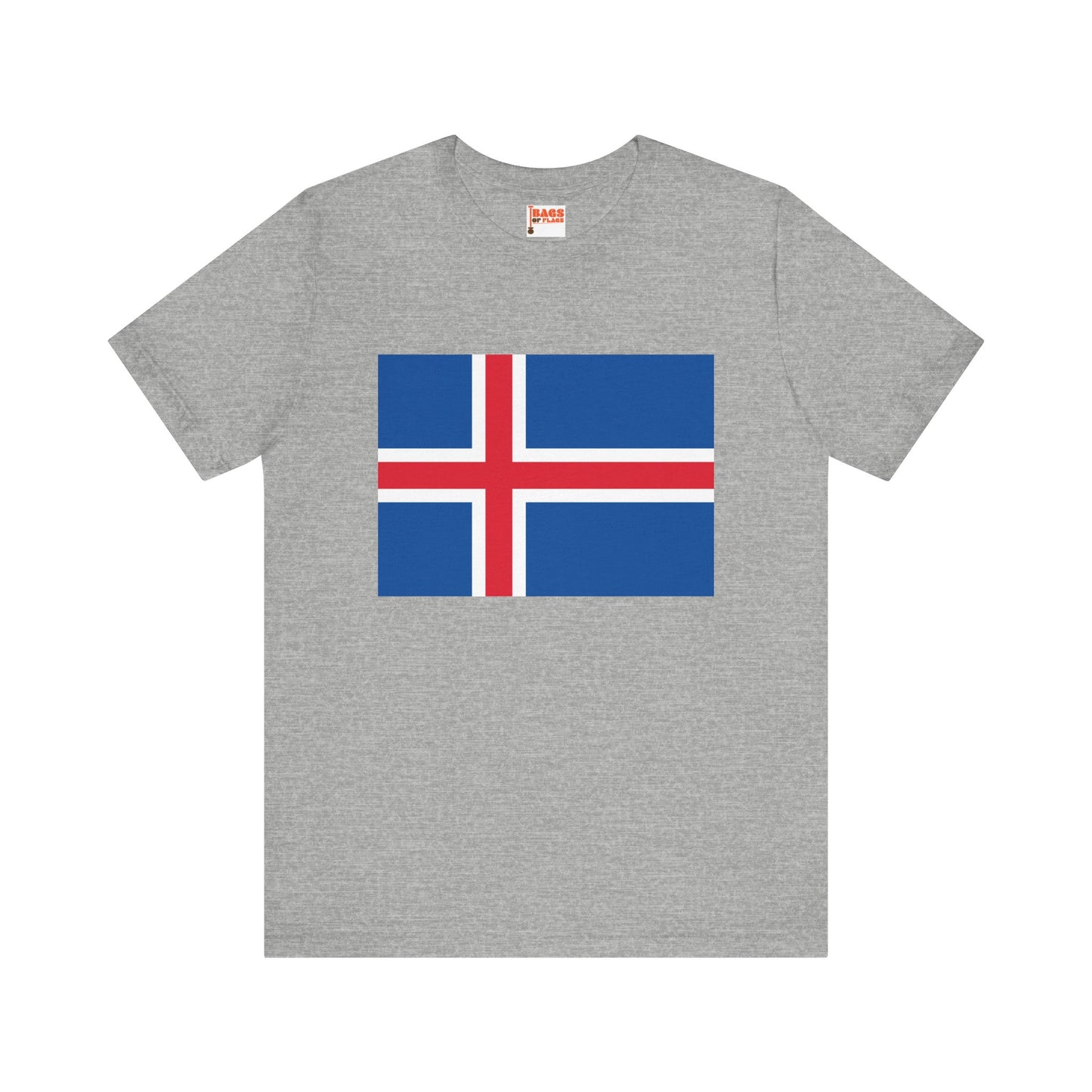 Iceland Flag on T-shirt